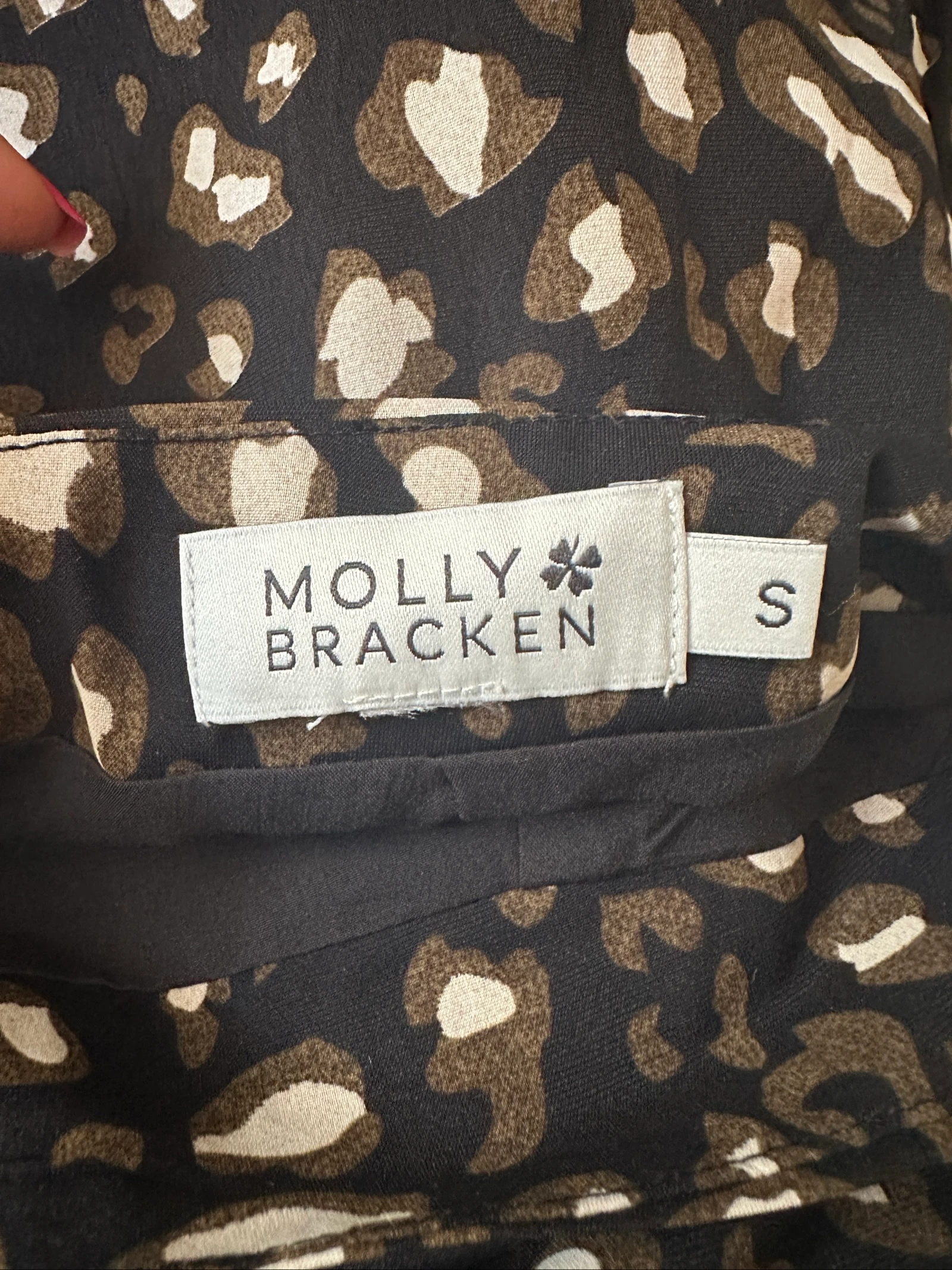 Molly Bracken luipaard kruisrok maat S (Strik en Volants) – photo 2